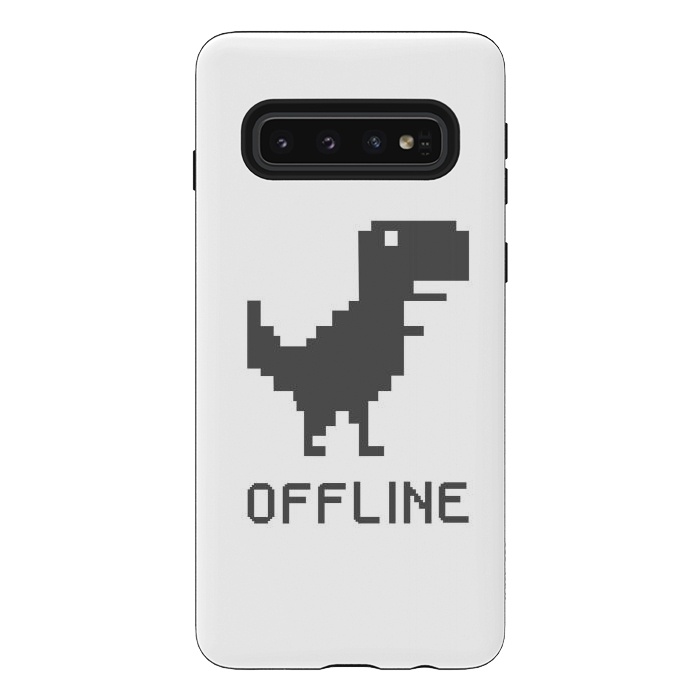 Galaxy S10 StrongFit Off Line by Coffee Man