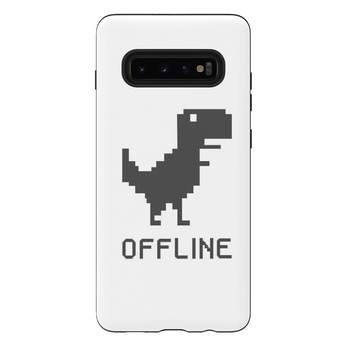 Galaxy S10 plus StrongFit Off Line by Coffee Man