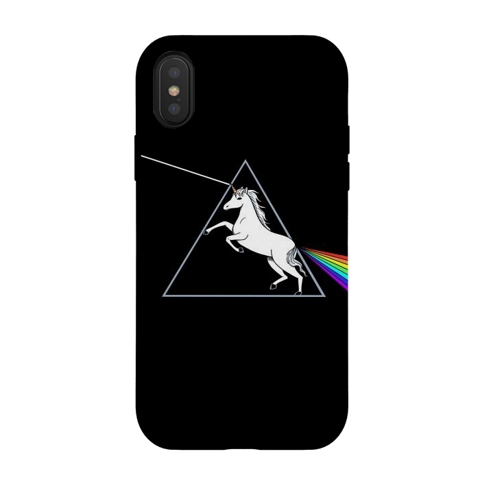 iPhone Xs / X StrongFit Unicorn Prism by Coffee Man