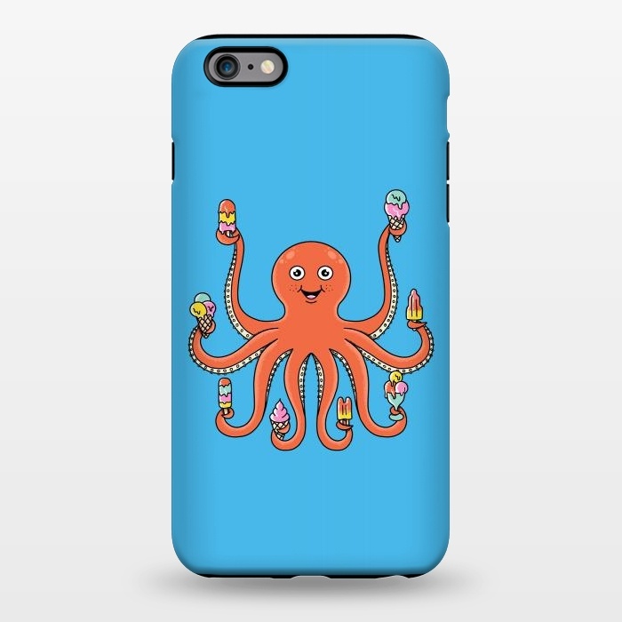 iPhone 6/6s plus StrongFit Octopus Ice Creams by Coffee Man