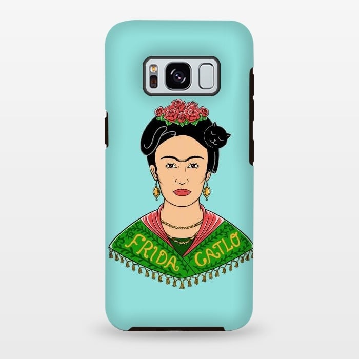 Galaxy S8 plus StrongFit Frida Catlo by Coffee Man