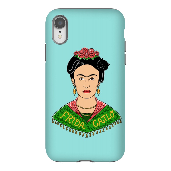 iPhone Xr StrongFit Frida Catlo by Coffee Man