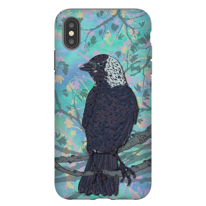 iPhone Xs Max StrongFit Forever Jackdaw by Lotti Brown