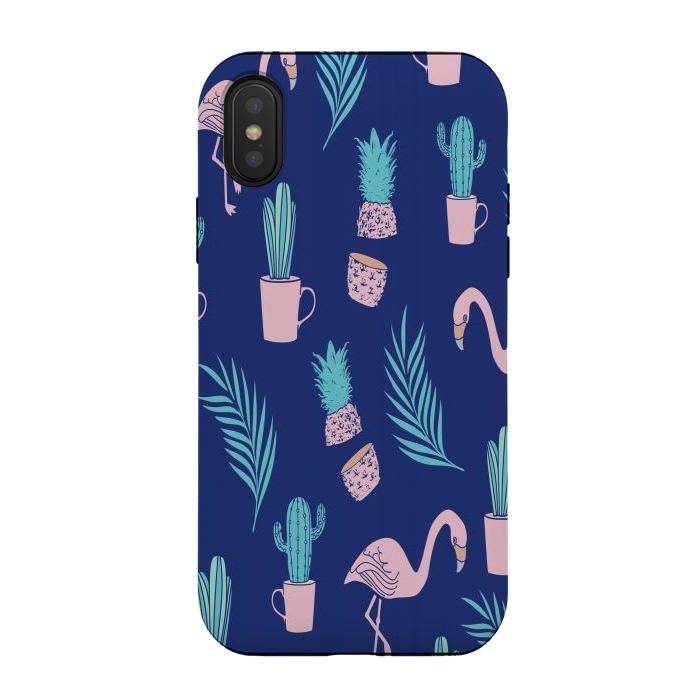 iPhone Xs / X StrongFit Summer Tropical Vibes by Joanna Vog