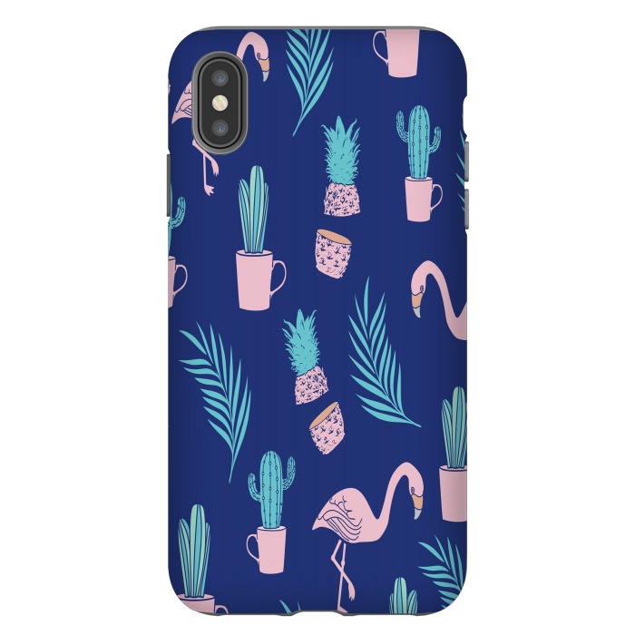 iPhone Xs Max StrongFit Summer Tropical Vibes by Joanna Vog