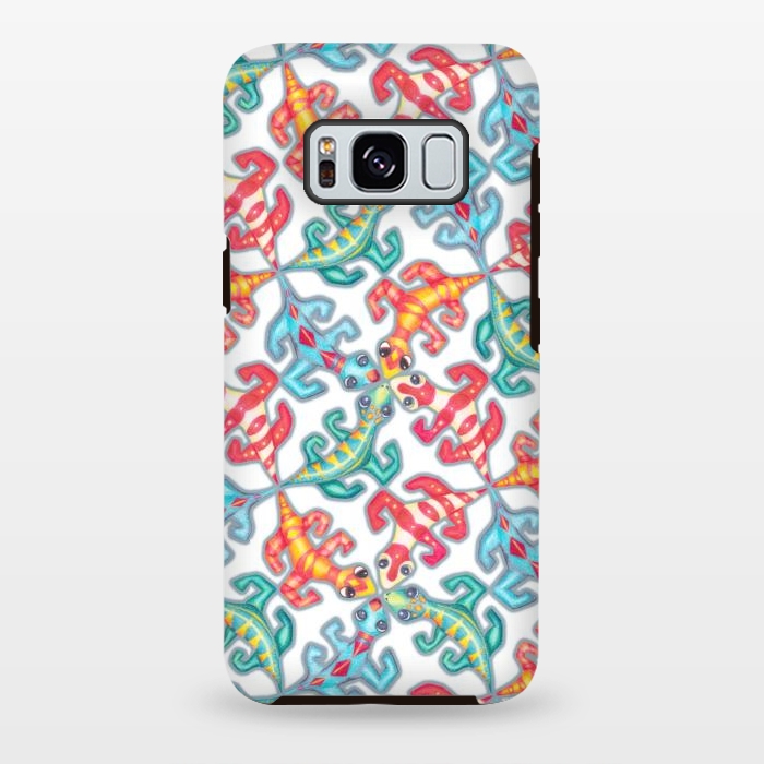 Galaxy S8 plus StrongFit Tickly Tessellation by gingerlique