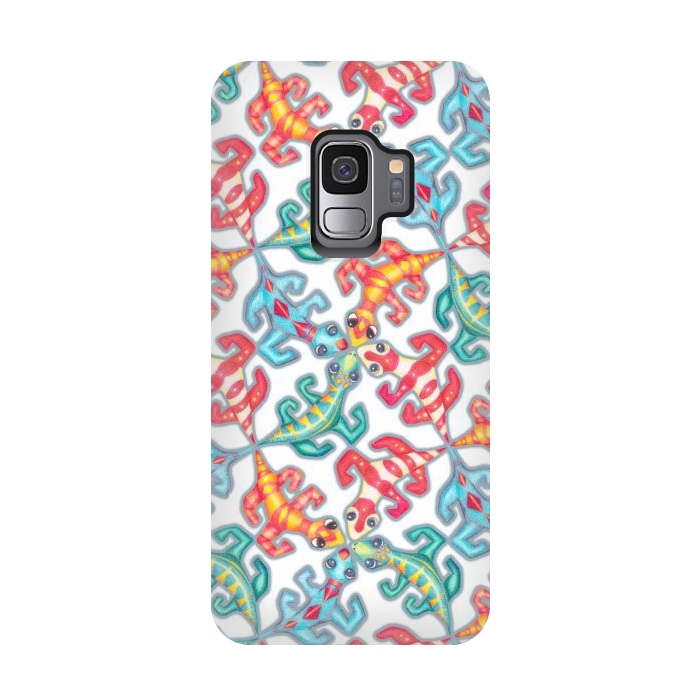 Galaxy S9 StrongFit Tickly Tessellation by gingerlique