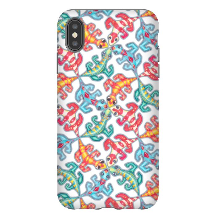 iPhone Xs Max StrongFit Tickly Tessellation by gingerlique