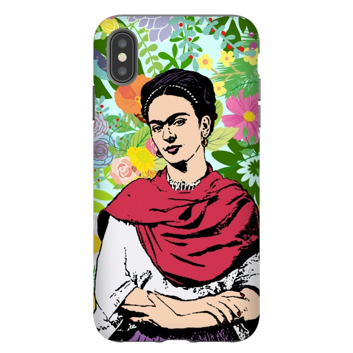 iPhone Xs Max StrongFit Frida kahlo by Jms
