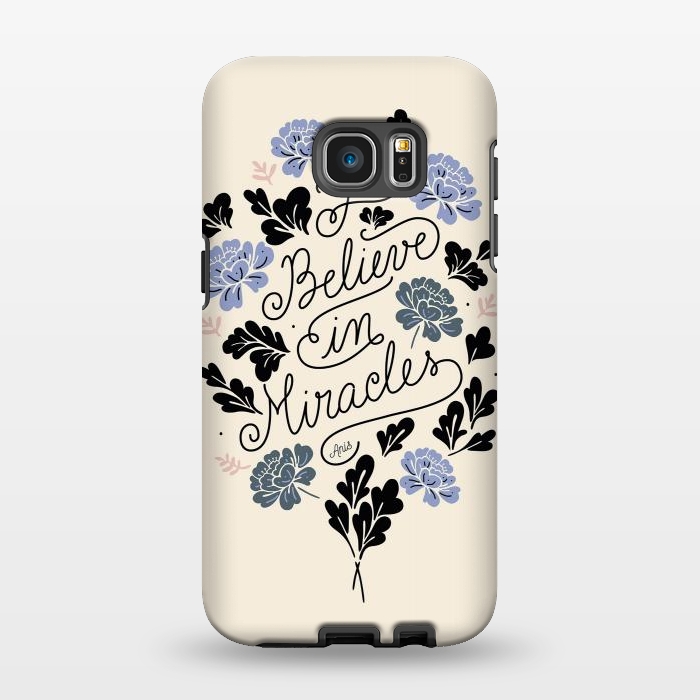 Galaxy S7 EDGE StrongFit I Believe in Miracles by Anis Illustration