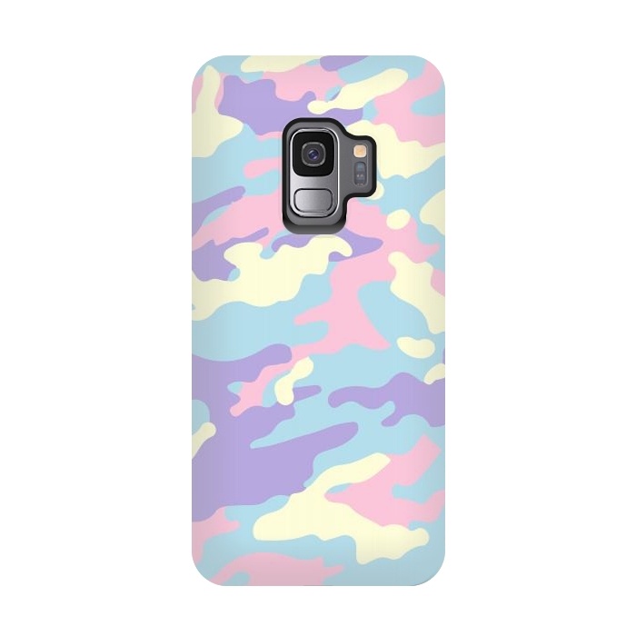 Galaxy S9 StrongFit Camouflage by Mitxel Gonzalez