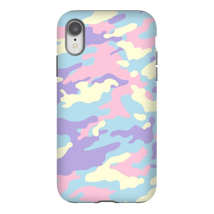 iPhone Xr StrongFit Camouflage by Mitxel Gonzalez