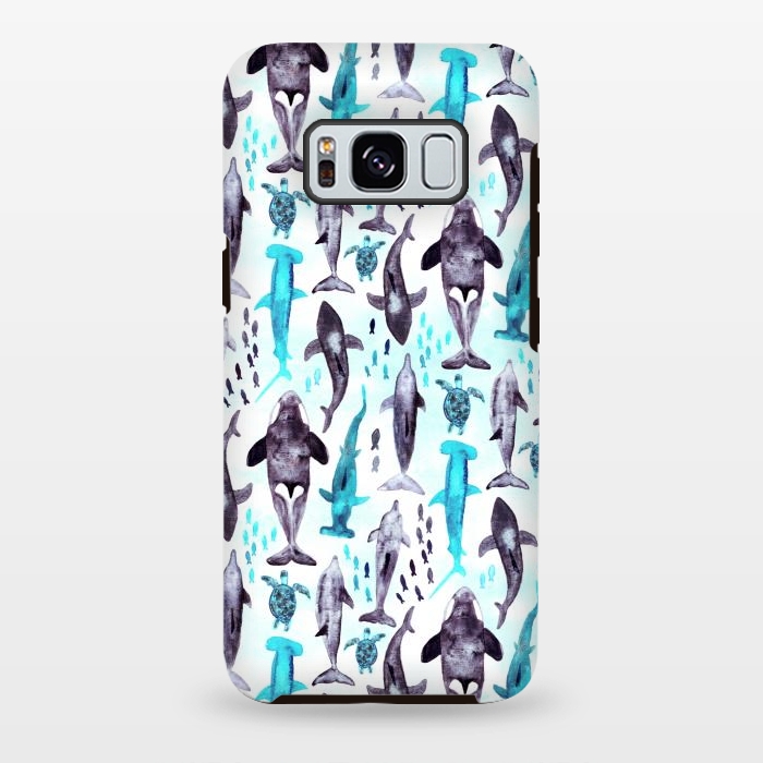 Galaxy S8 plus StrongFit Ocean Animals  by Tigatiga