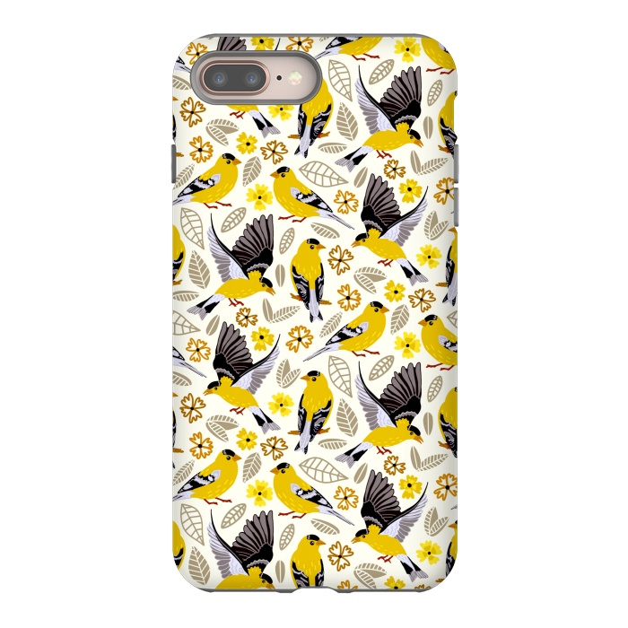 iPhone 7 plus StrongFit Goldfinches  by Tigatiga