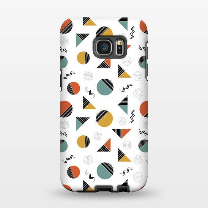 Galaxy S7 EDGE StrongFit geometry slicing shapes by TMSarts