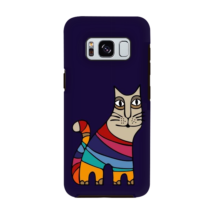 Galaxy S8 StrongFit Magic Cat III by Majoih