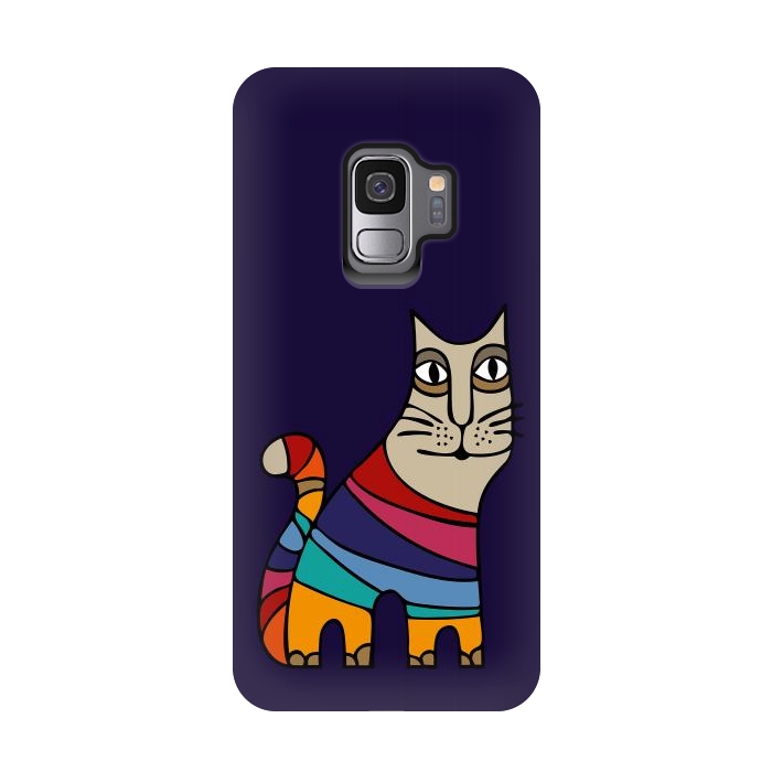 Galaxy S9 StrongFit Magic Cat III by Majoih
