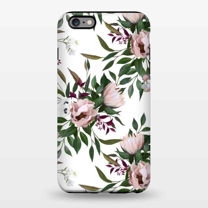 iPhone 6/6s plus StrongFit Bouquet With a Protea | White by Elzbieta Malyska