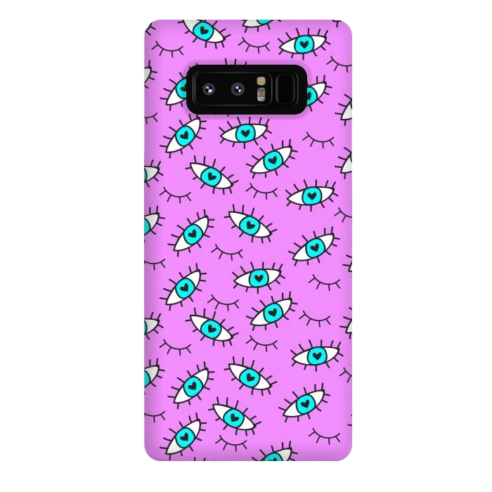 Galaxy Note 8 StrongFit Wink In Pink by ArtsCase