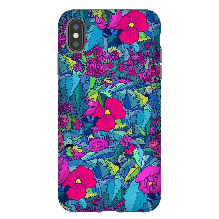 iPhone Xs Max StrongFit Summer flowers by Steve Wade (Swade)