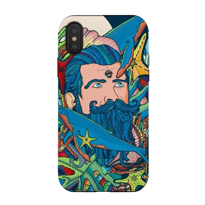 iPhone Xs / X StrongFit The king of the sea by Steve Wade (Swade)