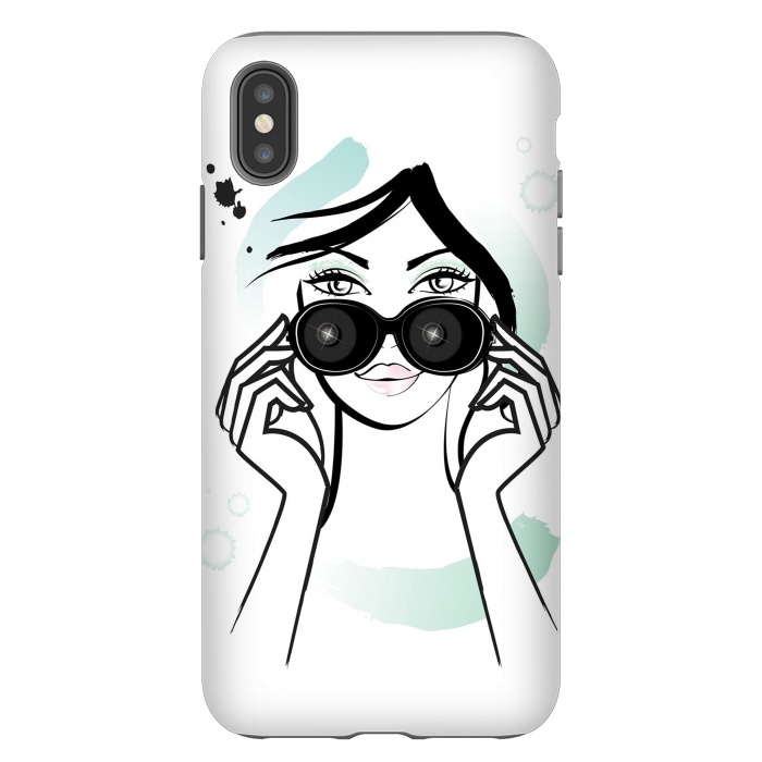 iPhone Xs Max StrongFit Watching you by Martina