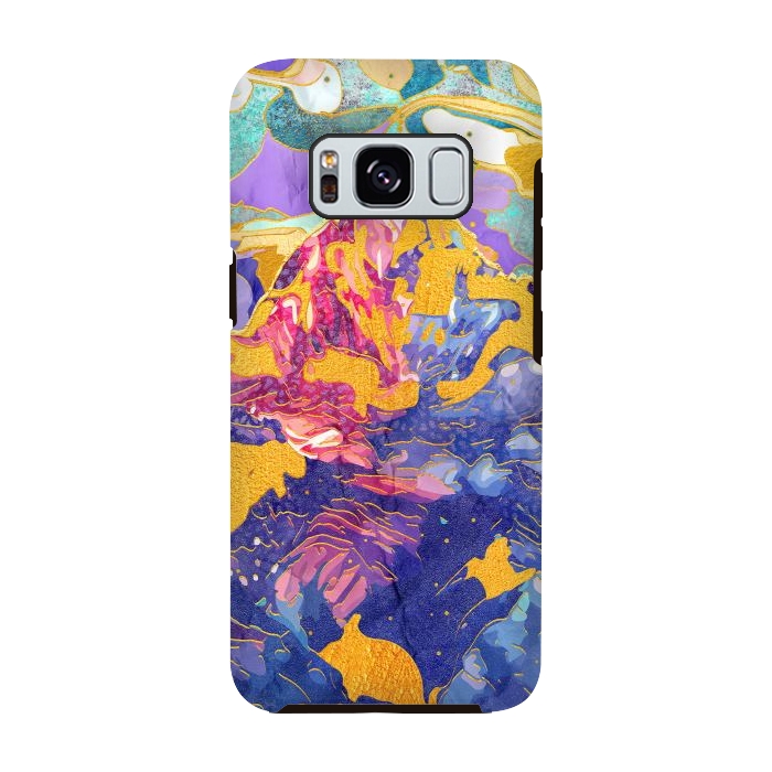 Galaxy S8 StrongFit Dreamy Mountain - Illustration II by Art Design Works