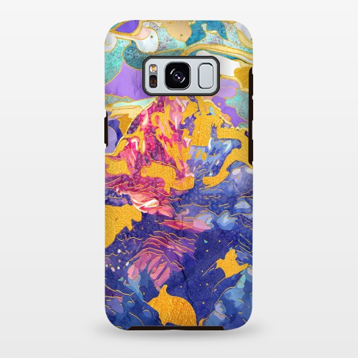 Galaxy S8 plus StrongFit Dreamy Mountain - Illustration II by Art Design Works