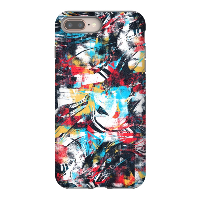 iPhone 7 plus StrongFit Abstract Flow II by Art Design Works