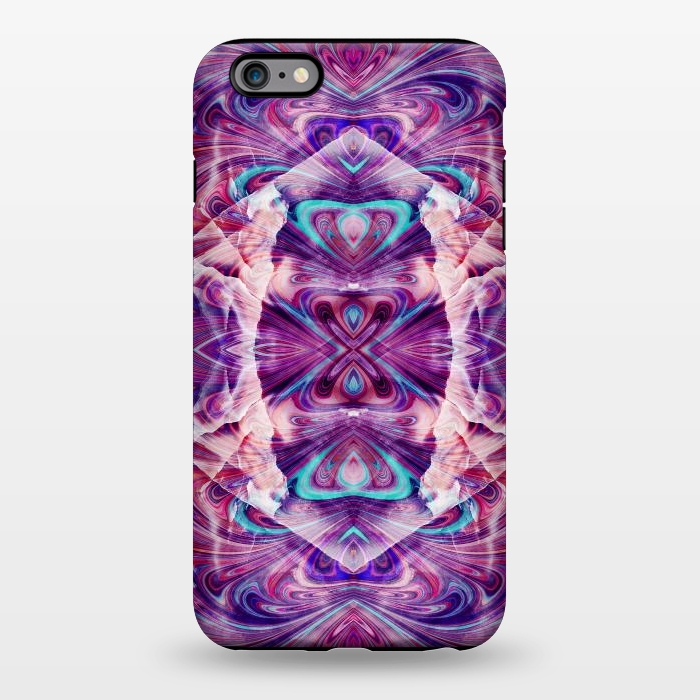 iPhone 6/6s plus StrongFit Psychedelic precious gemstone marble by Oana 