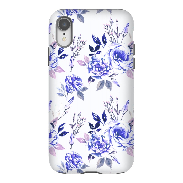 iPhone Xr StrongFit Blue Calm by Anis Illustration