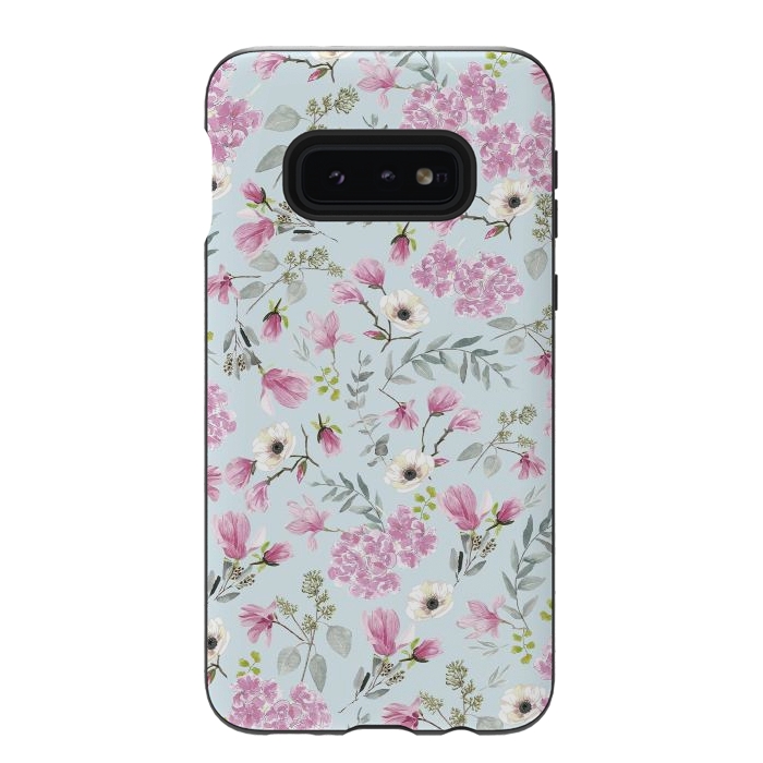 Galaxy S10e StrongFit Romantic Pattern by Anis Illustration