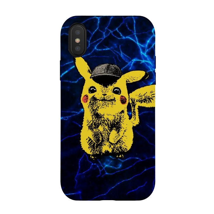 iPhone Xs / X StrongFit Pikachu by Jms