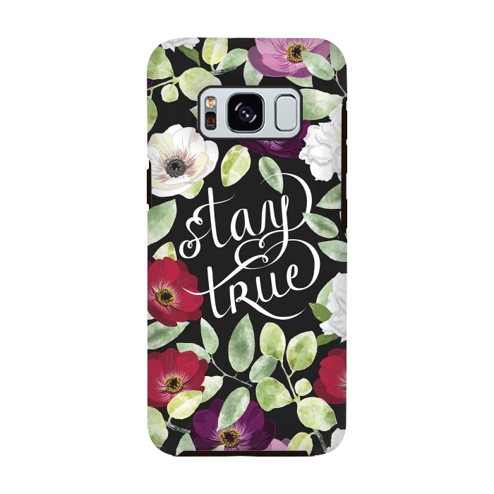 Galaxy S8 StrongFit Stay True by Anis Illustration