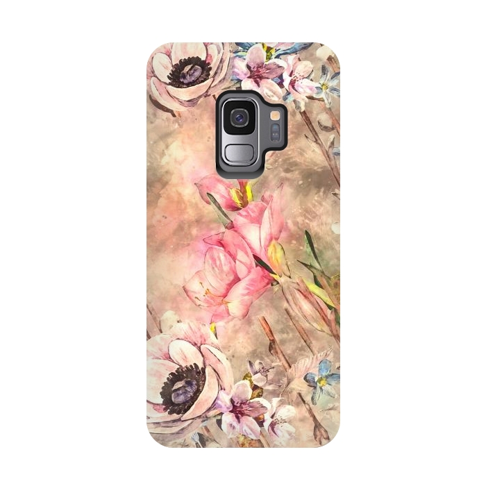 Galaxy S9 StrongFit Vintage Velvet  by Creativeaxle