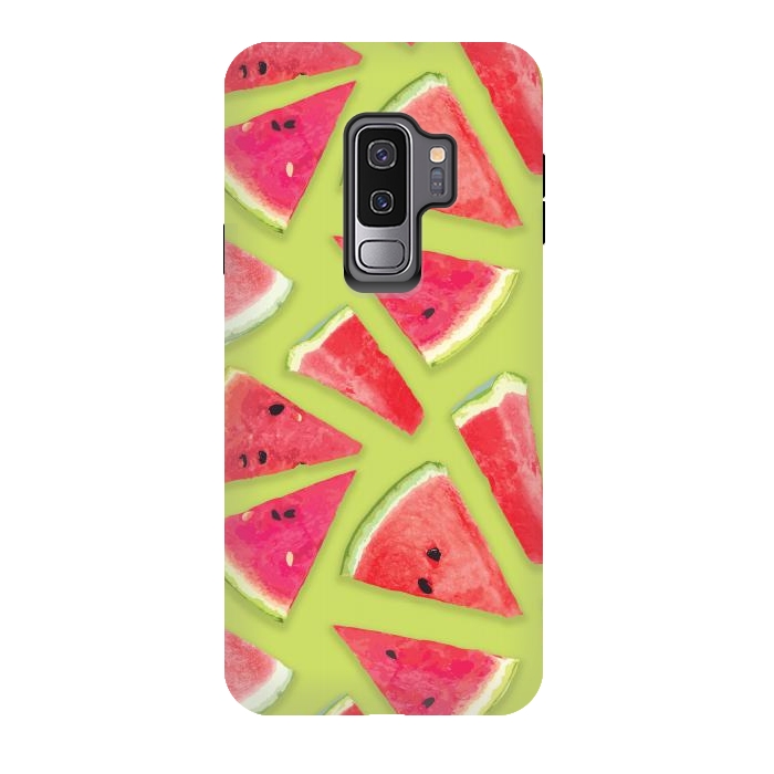 Galaxy S9 plus StrongFit Watermelon Pattern Creation by Bledi
