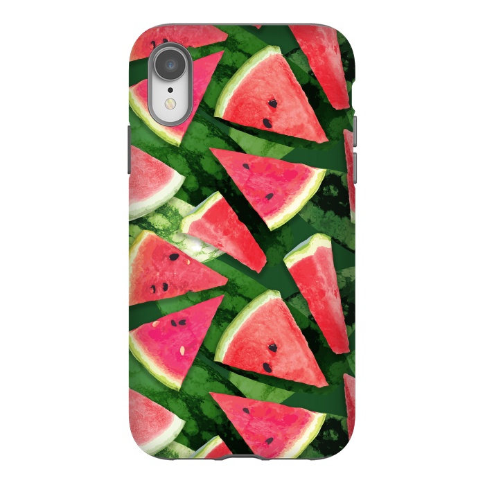 iPhone Xr StrongFit Watermelon Pattern Creation 3 by Bledi