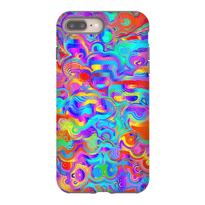 iPhone 7 plus StrongFit Abstract Colorful Design by Art Design Works