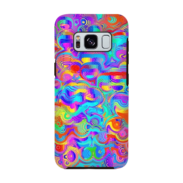 Galaxy S8 StrongFit Abstract Colorful Design by Art Design Works