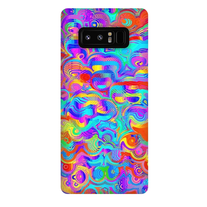 Galaxy Note 8 StrongFit Abstract Colorful Design by Art Design Works