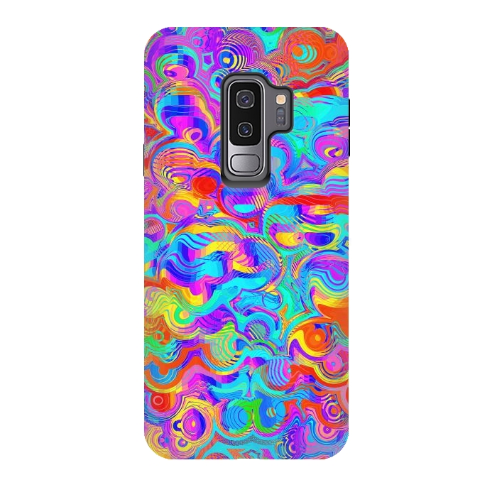 Galaxy S9 plus StrongFit Abstract Colorful Design by Art Design Works