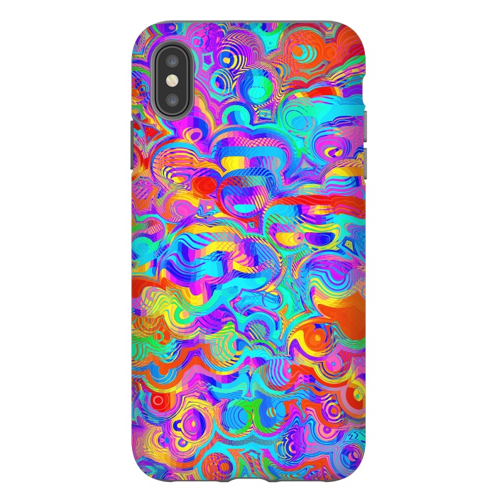 iPhone Xs Max StrongFit Abstract Colorful Design by Art Design Works
