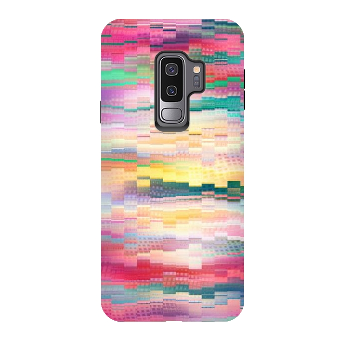 Galaxy S9 plus StrongFit Abstract Vivid Pattern by Art Design Works