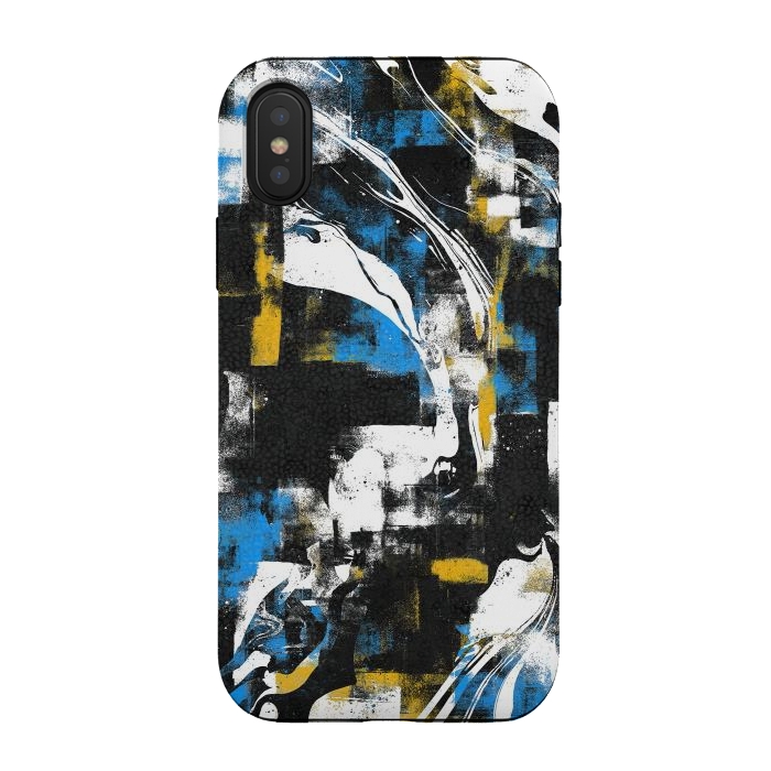 iPhone Xs / X StrongFit Abstract Flow I by Art Design Works