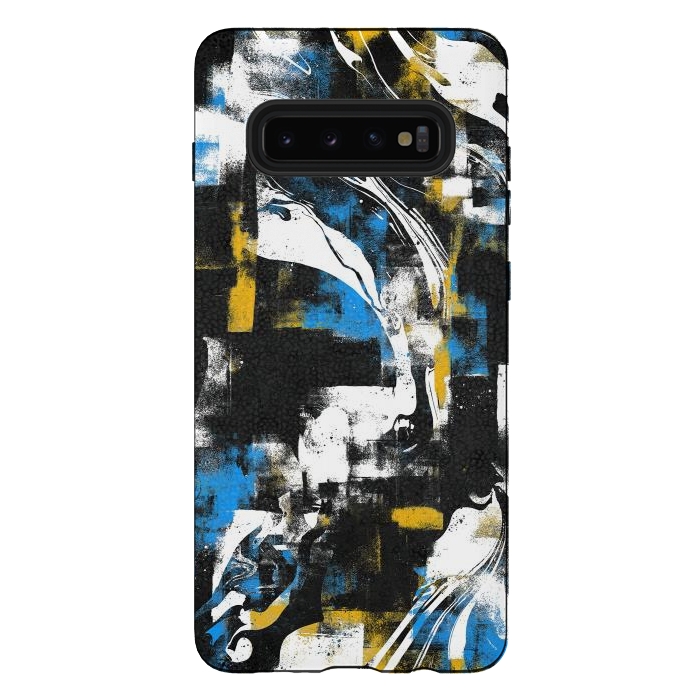 Galaxy S10 plus StrongFit Abstract Flow I by Art Design Works
