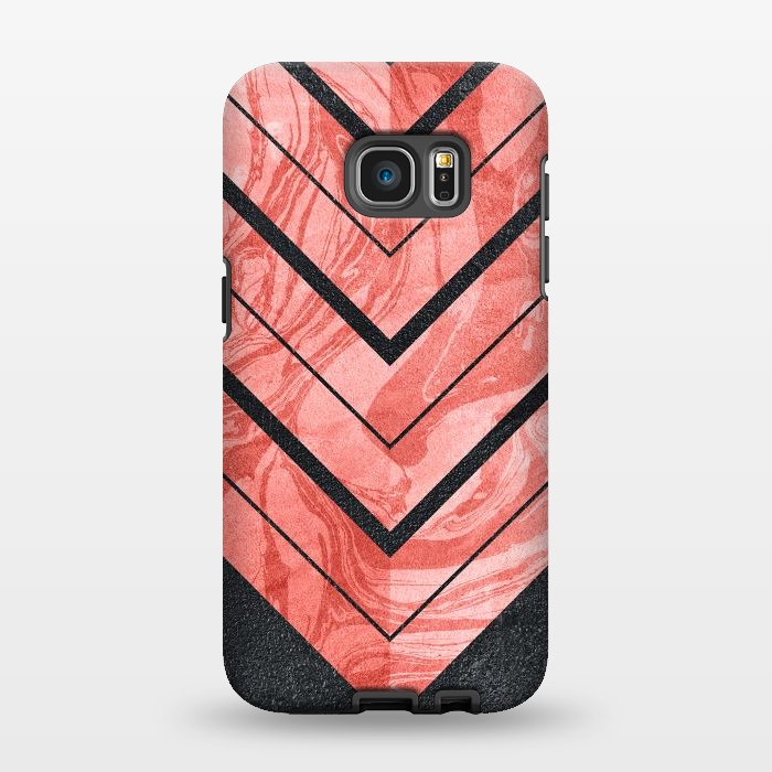 Galaxy S7 EDGE StrongFit Geometric XXXXI by Art Design Works