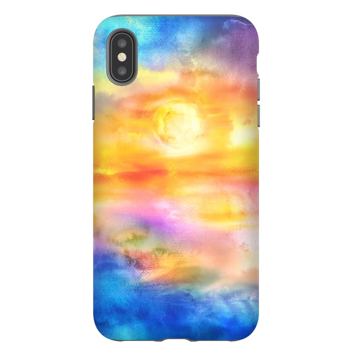 iPhone Xs Max StrongFit Abstract Sunset Artwork II by Art Design Works