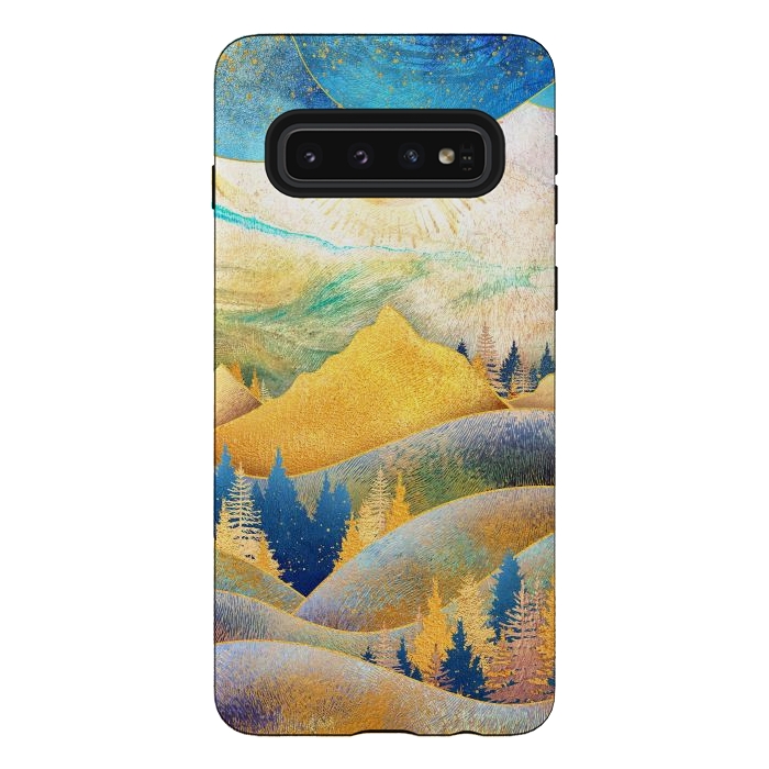 Galaxy S10 StrongFit Beauty of Nature - Illustration III by Art Design Works