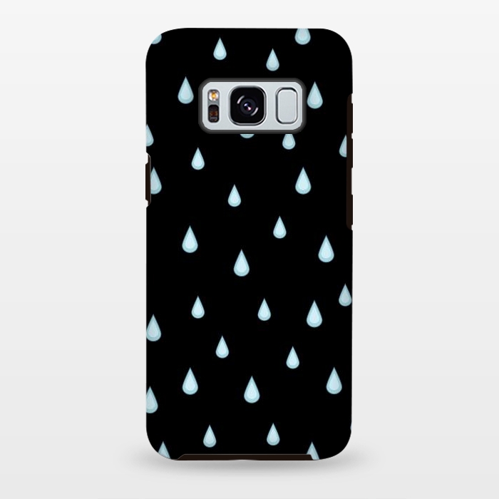 Galaxy S8 plus StrongFit Rain by Laura Nagel