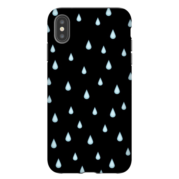 iPhone Xs Max StrongFit Rain by Laura Nagel